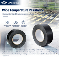 Ruban d'étanchéité auto-adhésif en butyl stratifié croisé anti-corrosion pour la protection des poutres en bois, des terrasses et l'enroulement des tuyaux