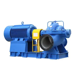 Horizontal Large Flow Centrifugal Intelligence Electric Water Pump For Agricultural Irrigation Double Suction Split Case Pump