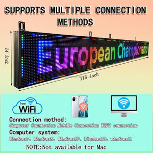 Écran d'affichage publicitaire LED couleur pleine gamme étanche pour extérieur JUNCAI P10 avec texte défilant, luminosité 1500 cd, garantie de 2 ans - Product Image 2