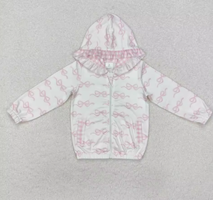 Abbigliamento per Bambina RTS, Maglietta con Stampa Floreale e Fiocchi, Felpa con Cappuccio a Maniche Lunghe - Product Image 5