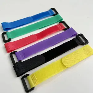 Top Vendedor Produto Atacado Elastic Nylon Cable Ties Fastener Gancho E Loop Tape