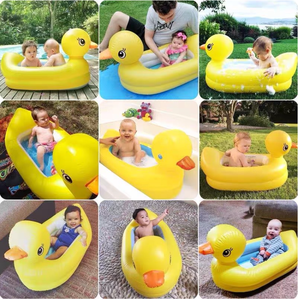 Écologique PVC Mignon Petit Jaune Canard <span class=keywords><strong>Baleine</strong></span> <span class=keywords><strong>Gonflable</strong></span> Bébé <span class=keywords><strong>Baignoire</strong></span> Portable Infantile <span class=keywords><strong>Baignoire</strong></span> Pour Voyage - Product Image 6