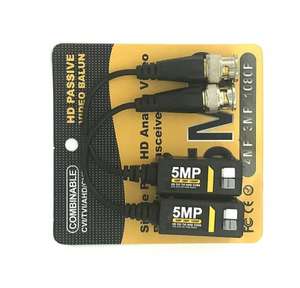 <span class=keywords><strong>Balun</strong></span> de <span class=keywords><strong>Video</strong></span> HD <span class=keywords><strong>CCTV</strong></span> Pasivo de 5MP con UTP y RJ45, Transceptor de <span class=keywords><strong>Video</strong></span> CVI/TVI/AHD de Encaje a Presión y <span class=keywords><strong>Pigtail</strong></span> para Accesorios de Seguridad - Product Image 5