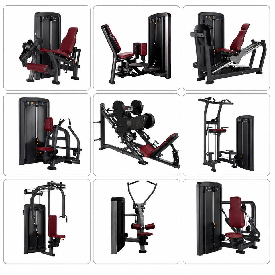 Professional Commercial Dual-Function Inner Outer Thigh Trainer Machine ...