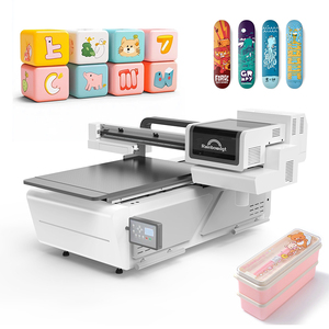 Cầu vồng mới ra mắt máy in chuyên nghiệp UV 6090 kim loại PVC PP Poker chip vải UV dtf máy in nano 9 - Product Image 5