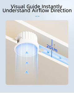 VOV S7壁挂式空气通风机排气扇集成轿跑车通风口，带H13 Hepa过滤器 - Product Image 6