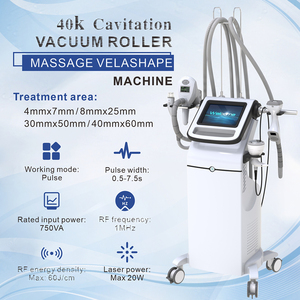 Appareil de remodelage corporel sportif Vela Slim Shapes III avec rouleau à vide, machine d'endolifting, nettoyeur de pores en silicone Za - Product Image 2