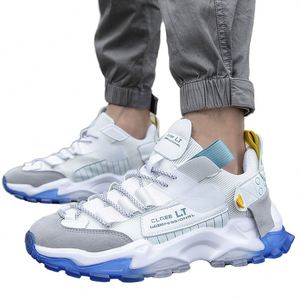 Zapatillas Deportivas Casuales de Moda para Hombre 2025, Cómodas, Transpirables, con Parte Superior de Malla, Ligeras, que Aumentan la Altura, para Primavera/Verano, Tallas Grandes - Product Image 1