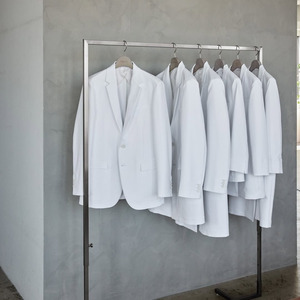 Homens OEM Manga Longa Branco Médico Casaco Farmácia Pet Shop Beleza Macacão Lab Coat Branco Labcoats Hospital Uniformes <span class=keywords><strong>Blazer</strong></span> - Product Image 3