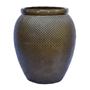 Pots personnalisés, grands pots à fleurs en fibre d'argile pour pépinière ou jardin, pots de plantation modernes - Product Image 1