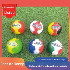 YANSTAR TRADING LIMITED YTL-FB-034 Jouet anti-stress en PU transfrontalier 2026 pour simulation de pression, ballon de football 63 mm de haut - Product Image 5