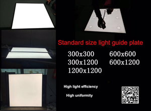 แผ่น LGP PC PMMA PS MS แบบ OEM Edge-Lit ขนาด 200x150 มม. ถึง 800x1000 มม. พร้อมความหนาตามสั่ง 1 มม. 2 มม. 3 มม. 5 มม. 8 มม. - Product Image 3