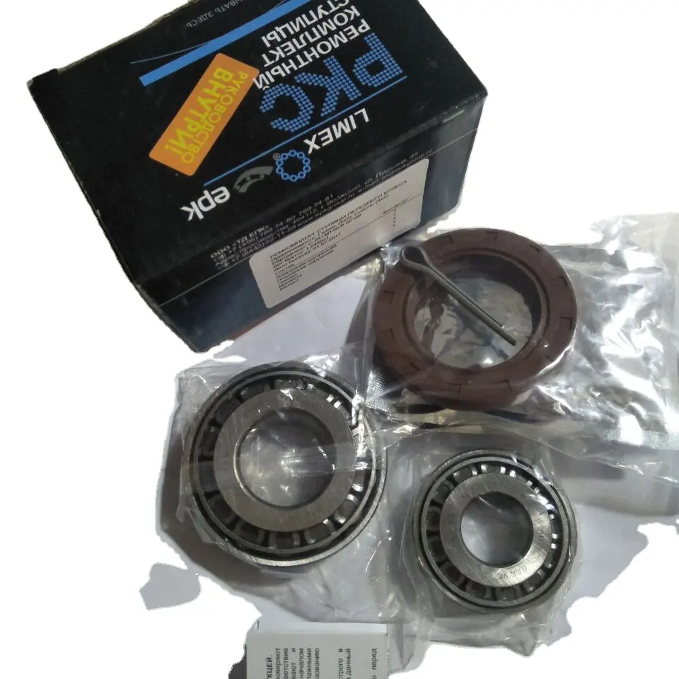 Hub bearing GAZ-3302 2217 front set 33023103800 7305/7307 kit with oil seal front wheel bearing kit
