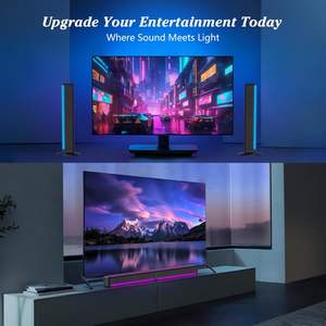 Barra de Sonido para TV de 180W con Sonido Envolvente, Luces LED RGB, 2.1 Canales, Sistema de Altavoces Bluetooth para Cine en Casa, AUX/Óptico/HDMI - Product Image 4