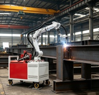 Bras de robot collaboratif de soudage à 6 axes personnalisable, robot de soudage à l'arc automatique industriel pour la fabrication de métaux
