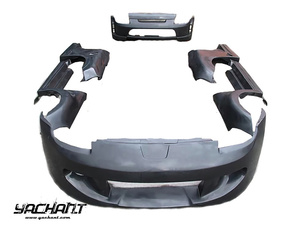 Kit de Carrocería Ancha Estilo S GT de <span class=keywords><strong>APR</strong></span> en Fibra de Vidrio para MR2 Spyder Roadster MR-S ZZW30 2000 a 2005 Incluye Parachoques Faldones Laterales y Bengalas de Guardabarros - Product Image 2
