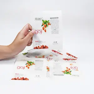 定制印刷防水果酱保鲜食品标签