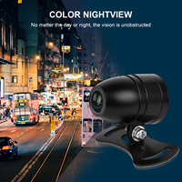 Podofo AHD 1080P caméra avant de moto + caméra de recul Vision nocturne couleur étanche pour GPS Radio Carplay usine en gros