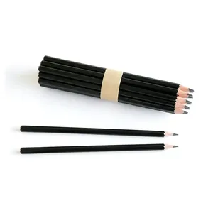 优质绘图标准铅笔定制黑色HB铅石墨铅笔