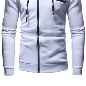 Chaqueta de Forro Polar con Capucha y Cremallera para Mujer, Personalizada OEM, Corte Ajustado, Mangas Largas, Transpirable, Resistente al Viento, Material de Algodón - Product Image 4