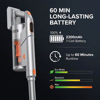 Aspirateur sans fil auto-vidant 28Kpa avec station de collecte automatique des poussières, aspirateur balai sans sac pour sols durs et tapis domestiques