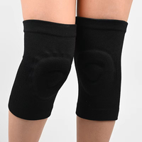 Genouillères antidérapantes fines en silicone, protection spéciale pour les genoux, soutien pour la danse et le basketball