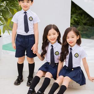 Uniforme <span class=keywords><strong>Scolaire</strong></span> d'Été Personnalisé pour École Primaire, Chemise, Jupe et Pantalon pour Enfants, Uniforme de Maternelle - Product Image 5