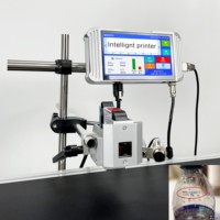 Imprimante jet d'encre TIJ automatique pour étiquetage en ligne, texte non crypté, date, QR, pour bouteilles, sachets, aluminium