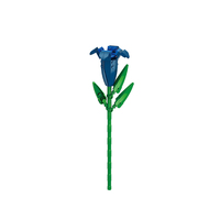 Ensembles de blocs de construction en forme de fleurs, plante en pot avec boîte cadeau, ensembles de briques MOC, ensembles DIY pour enfants, jouets éducatifs pour enfants 9094