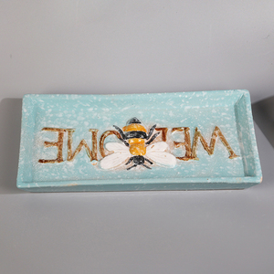 Thiết kế vui tươi gốm chim tắm vườn trang trí với ếch hoặc bướm trang trí nội thất - Product Image 6