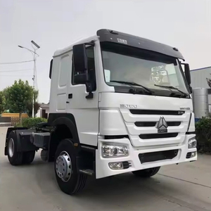 Camión Tractor Blanco H0W0 4x2 <span class=keywords><strong>de</strong></span> 375HP Directo <span class=keywords><strong>de</strong></span> Fábrica en Buenas Condiciones para Logística en el Mercado Africano - Product Image 4