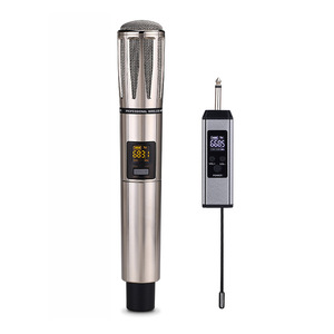 WF2024 1 UHF Rechargeable <b>Wireless</b> <b>Microphone</b> Professional Handheld With Receiver For Live Performance And Recording - Product Image 2
