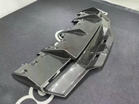 Diffuseur arrière en fibre de carbone sèche de style OEM de haute qualité, lèvre arrière, diffuseur de pare-chocs arrière pour kit carrosserie Lamborghini Huracan Sto