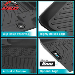 Alfombrillas para Pathfinder de 7 Asientos 2022-2025, para Infiniti QX60 de 6 Asientos, Antideslizantes, para Todo Clima, TPE, 4 Piezas, Impermeables - Product Image 3