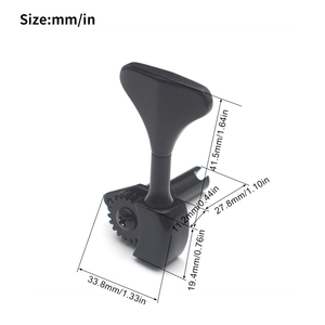 Механизмы для электрогитары Bass Fish Tail 1:20, настройочные шайбы Fish-tail - Product Image 6