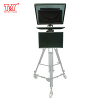 Teleprompter Profesional de 22 Pulgadas con Pantalla de Autoprueba para Equipos de Transmisión de TV