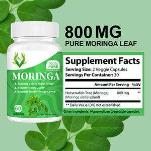 Cápsulas de Moringa Healthife OEM/ODM 100% Naturales a Base de Hierbas Antioxidantes que Refuerzan el Sistema Inmunitario y Promueven un Buen Sueño con Raíz de Horseradish - Product Image 3