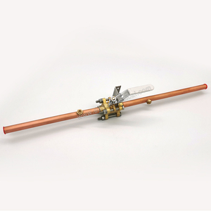 Soporte de Montaje de Latón para Válvula de Gas Medicinal de 2 y 4 Pulgadas, Desengrasado para Servicio de Oxígeno, Soldadura Médica, Aislamiento de Doble Puerto - Product Image 5