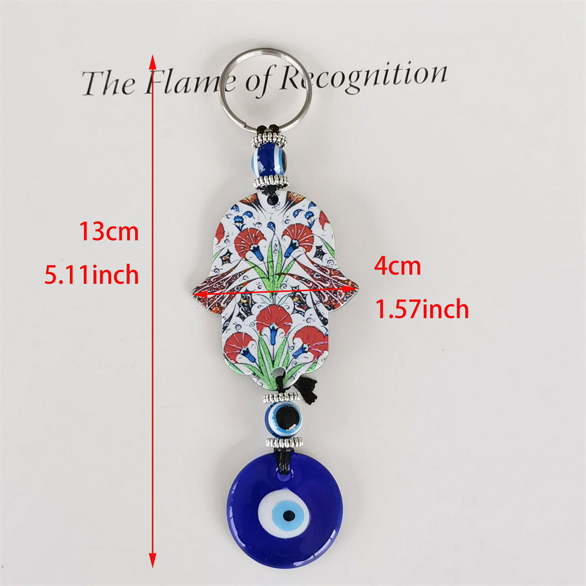 Blue eyed keychain 02