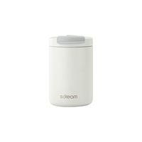 Tasse thermos sous vide appropriée tasses à café en acier inoxydable métal double paroi mode gobelet isolé avec couvercle