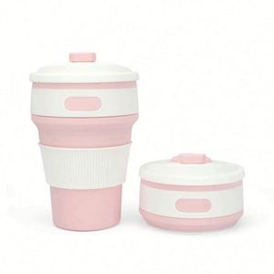 <b>Reusable</b> Silicone Coffee <b>Cups</b> for Adults, Portable and Durable Eco-Friendly Travel <b>Cup</b> - Product Image 1