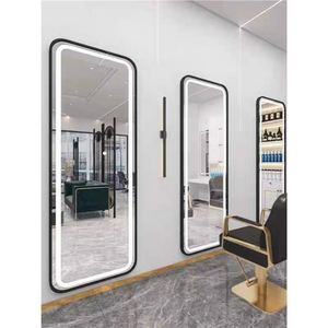 Internet Celebrant LED Light <span class=keywords><strong>Salon</strong></span> <span class=keywords><strong>de</strong></span> <span class=keywords><strong>coiffure</strong></span> Miroir mural au sol Spécial pour salons <span class=keywords><strong>de</strong></span> <span class=keywords><strong>coiffure</strong></span> - Product Image 4