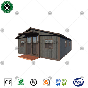 Maison pliable en conteneur maritime de 40 pieds, villa préfabriquée certifiée, logement extensible, maison mobile - Product Image 2