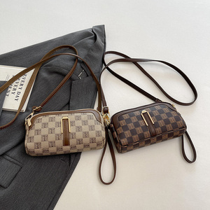 กระเป๋าสะพายคาดลำตัวแบบลำลองธุรกิจหรูหราเท<span class=keywords><strong>รน</strong></span>ด์2025 PU มีลวดลายเรขาคณิตสไตล์ทันสมัยสำหรับฤดูร้อ<span class=keywords><strong>น</strong></span> - Product Image 5