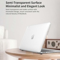 Coque rigide mince de couleur pure pour ordinateur portable pour Macbook étui de protection antichoc pour ordinateur portable pour Macbook Air 13 pouces