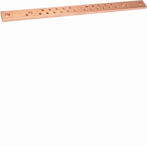 UM30A4 compatibile con Hagers Barra in rame forata e filettata M6 con sezione trasversale 30x10 L430 - Product Image 1