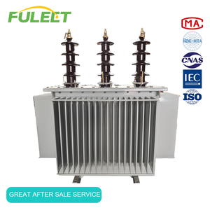 Fuleet S13 100kva <span class=keywords><strong>iec60076</strong></span>/ISO tiêu chuẩn 10/11kv 50Hz ngoài trời ngâm dầu ba pha ba cuộn dây cuộn dây nhà máy biến áp - Product Image 1