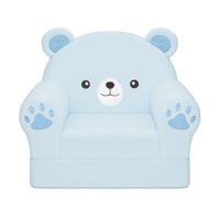Personnalisé Stable Antidérapant Amovible Nettoyage Dessin Animé Canapé Pliant Siège Enfant Animal En Peluche Certifié CPC Bébé Fauteuil Canapé