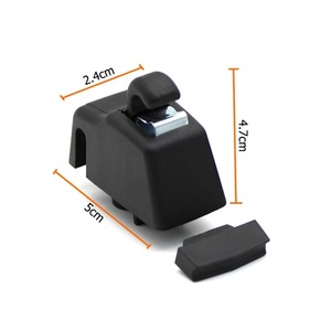 Clip para Visera Solar 4L0859561 para Audi Q7, Volkswagen Touareg, Porsche, Fácil Instalación, Negro/Gris, Pieza 74845 - Product Image 1
