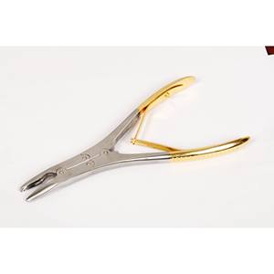 Rongeur de hueso dental manual para neurocirugía Oral y Maxilofacial cirugía pediátrica instrumentos de laboratorio de acero/metal precio de fábrica - Product Image 5